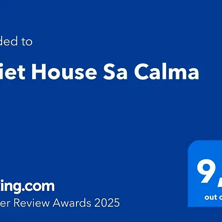Holiday home Quiet House Sa Calma